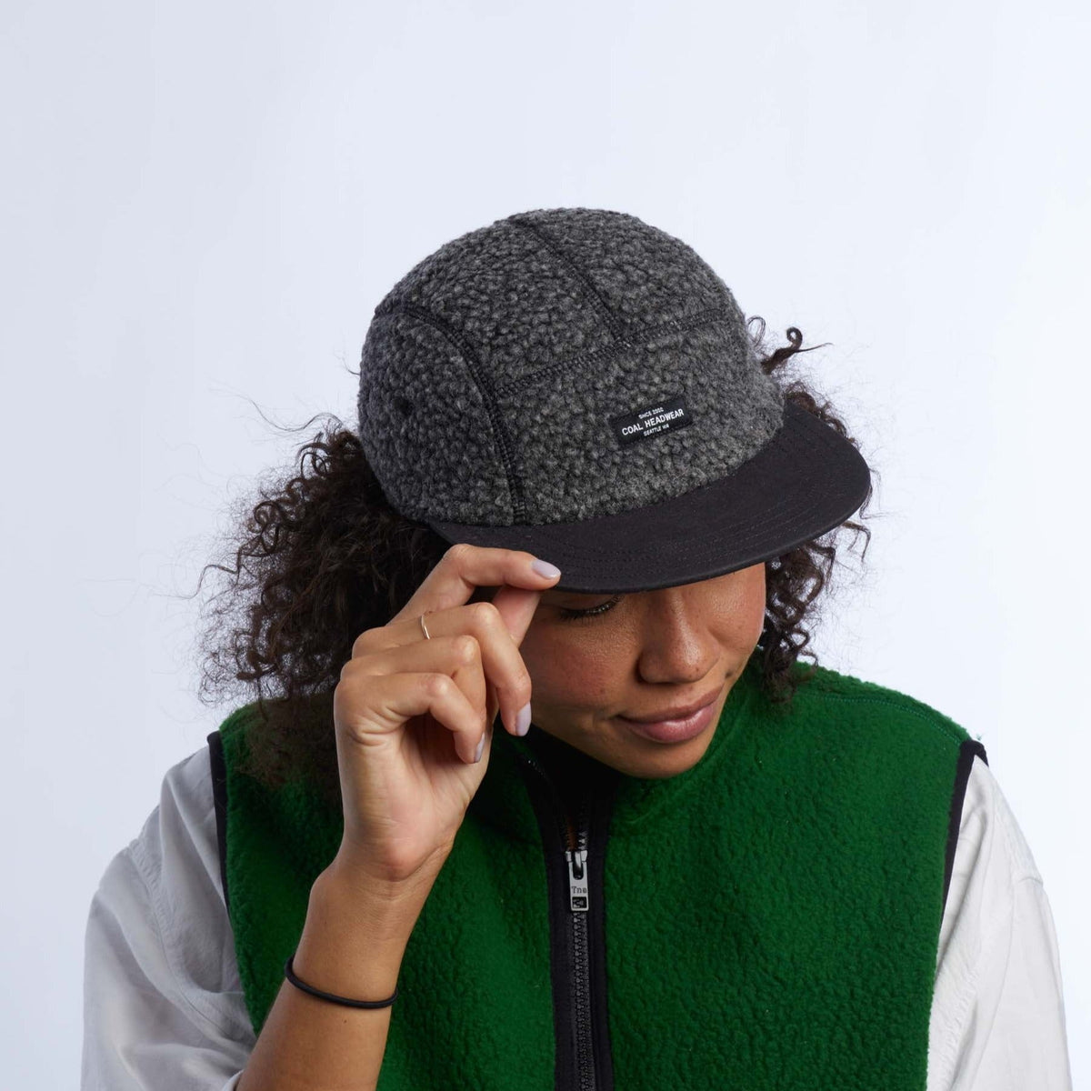 Coal - The Linus Fleece 5 Panel Cap