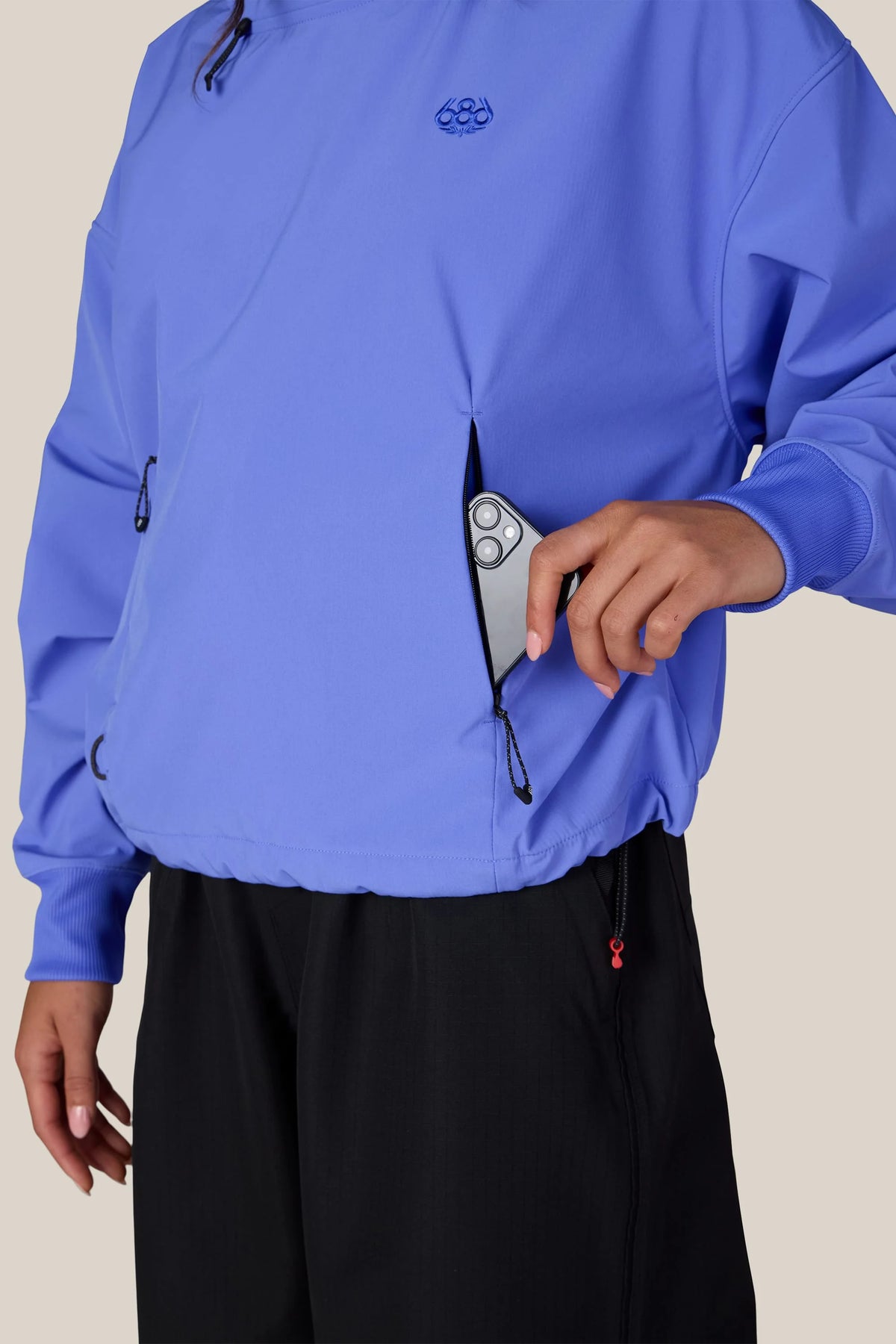 686 - Womens Waterproof Team Crop Hoody