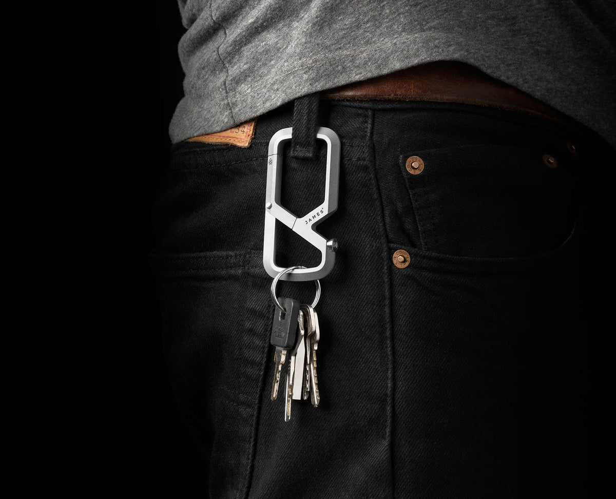 The James Brand - The Mehlville - An entirely fresh take on an EDC staple, the carabiner.