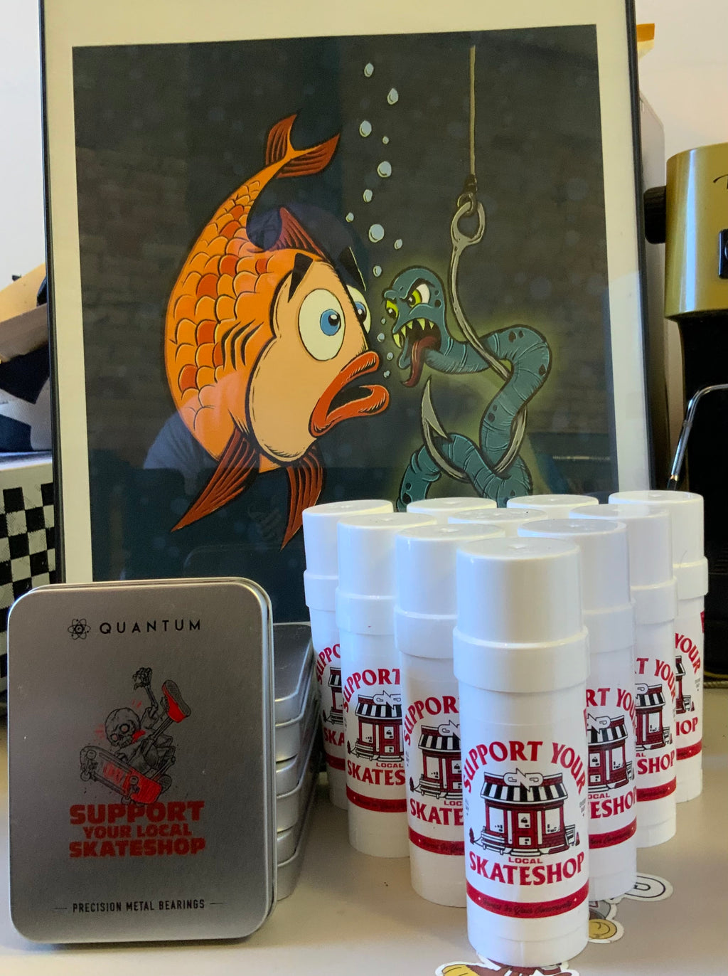 Skate Shop Day 2025 - SSD x Full Send Customized Wax