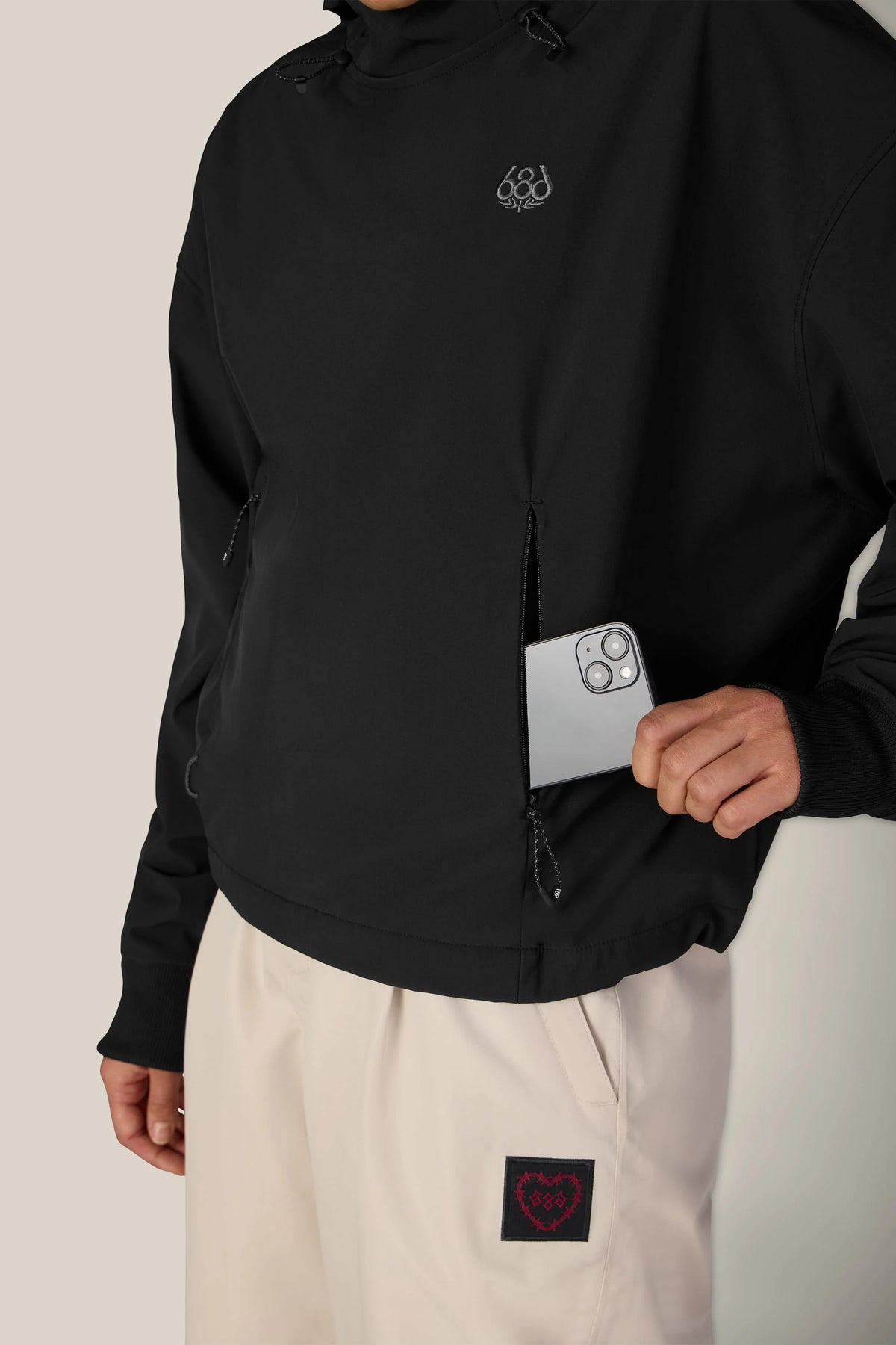 686 - Womens Waterproof Team Crop Hoody