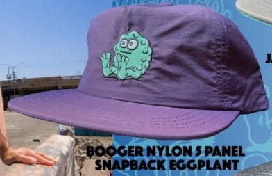 Snot Wheels - Booger Nylon 5-Panel Hat