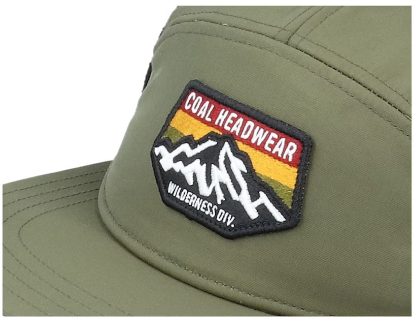 Coal - The Tracker Flannel Lined 5 Panel Earflap Cap
