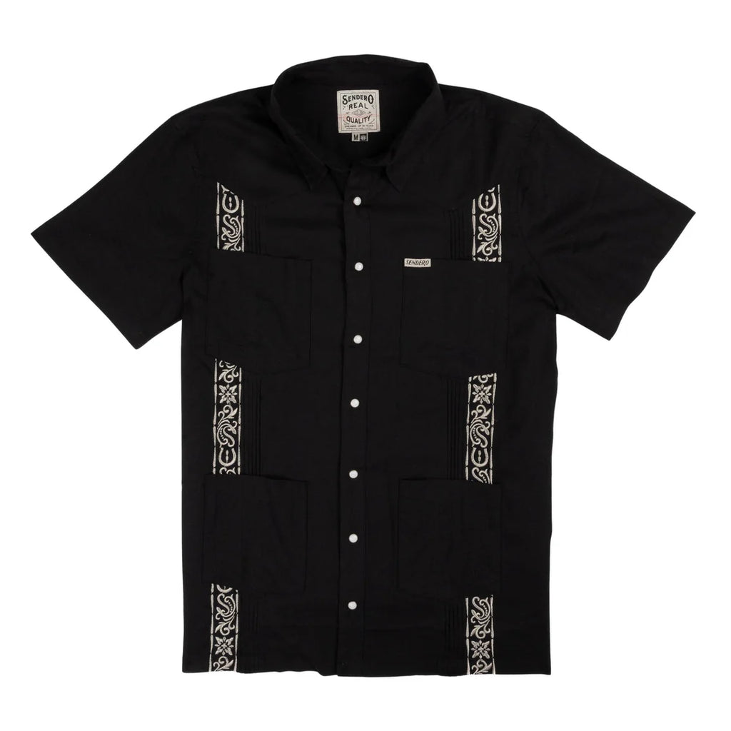 Sendero Provisions Co. - Caballero Guayabera Short Sleeve Shirt