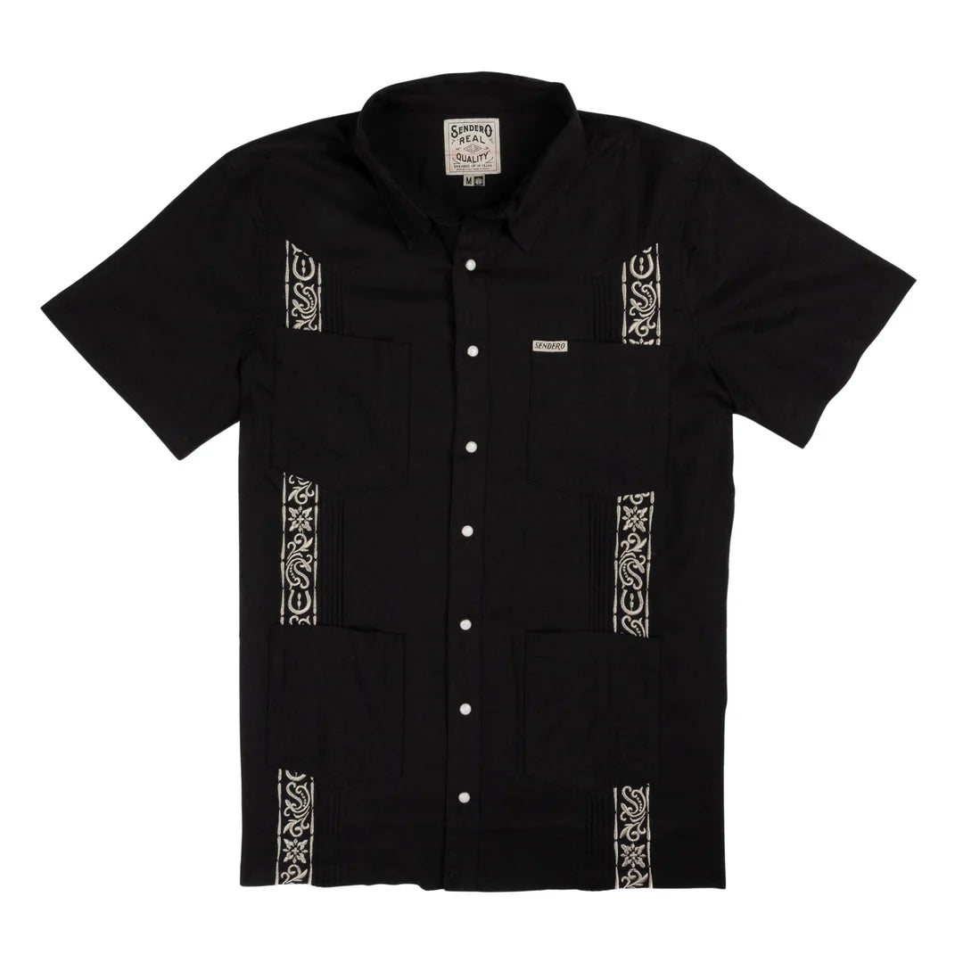 Sendero Provisions Co. - Caballero Guayabera Short Sleeve Shirt