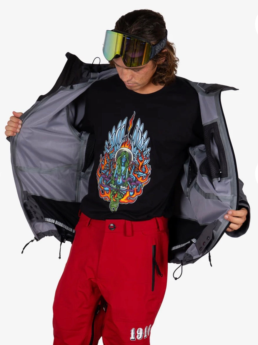 1910 - Auburn 3-Layer Storm Shell Outerwear Jacket