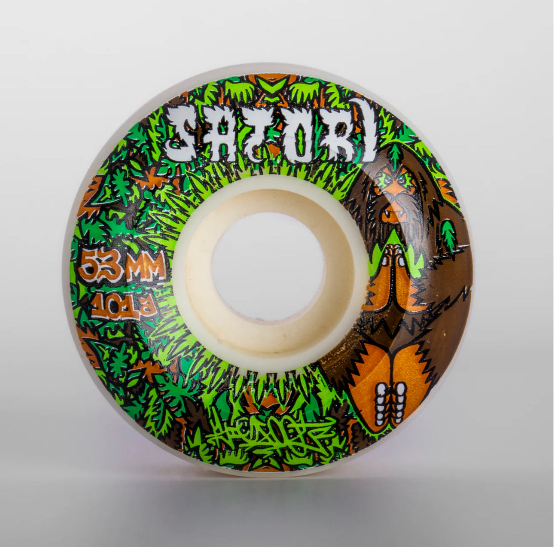 Satori Wheels - BIGFOOT ONE LIMITED EDITION SKATE WHEEL 53mm 101A CONICAL