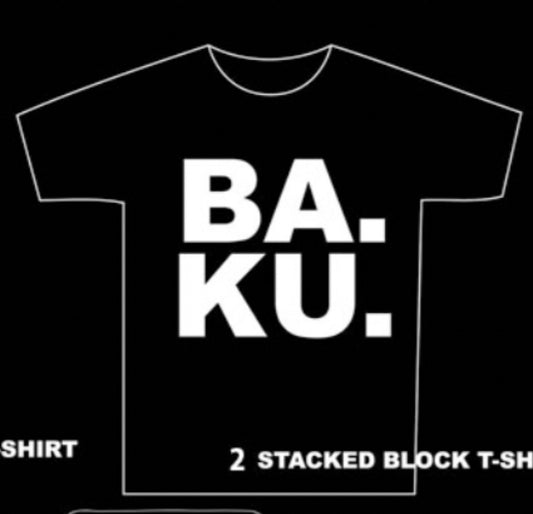 Skull Skates - BA KU Stacked Block Tee