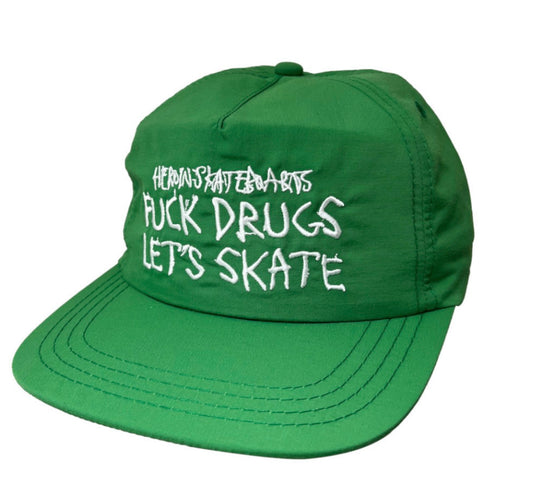 Heroin Skateboards- Fuck Drugs Let’s Skate hat