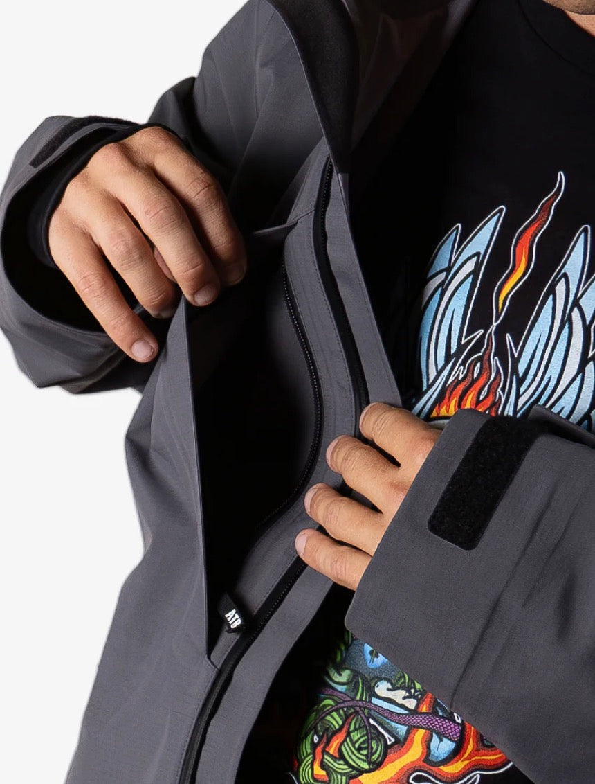 1910 - Auburn 3-Layer Storm Shell Outerwear Jacket