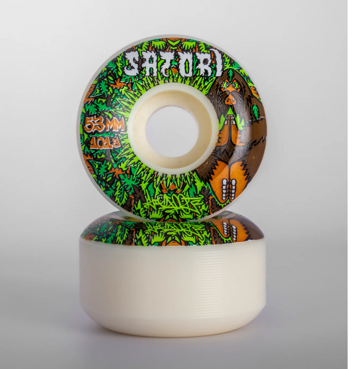 Satori Wheels - BIGFOOT ONE LIMITED EDITION SKATE WHEEL 53mm 101A CONICAL