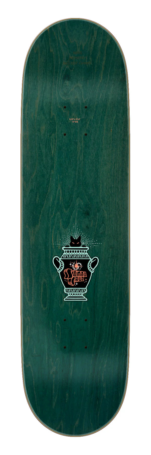 Santa Cruz -Asta Cosmic Eyes Twin Tip Skateboard Deck