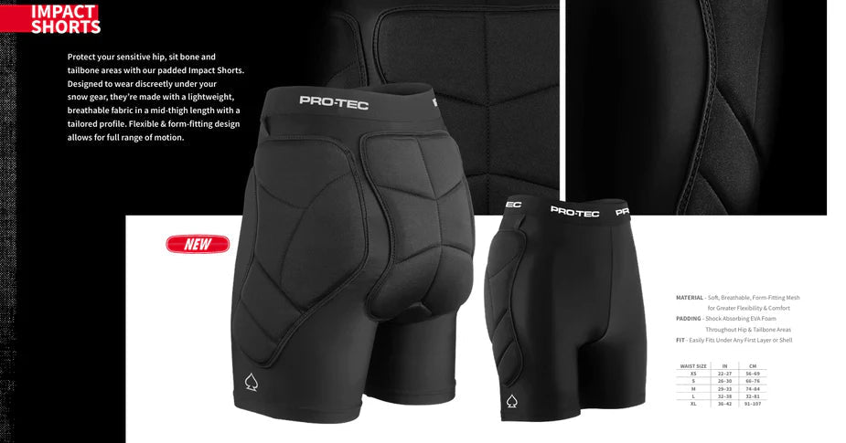 Pro-Tec Snow - Impact shorts