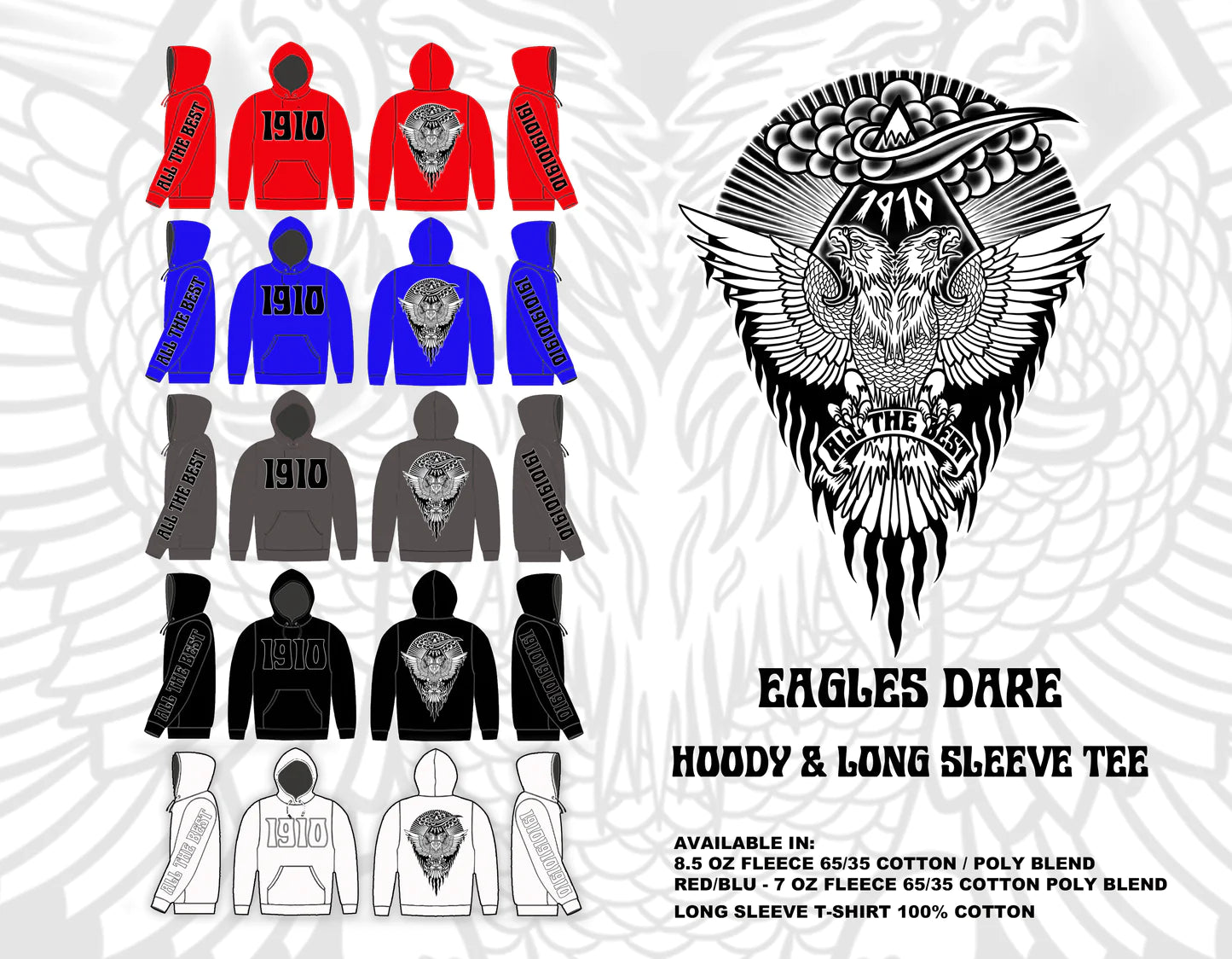 1910 - Eagles Dare Hoody