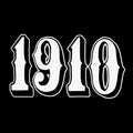 1910 - Original Font Longsleeve