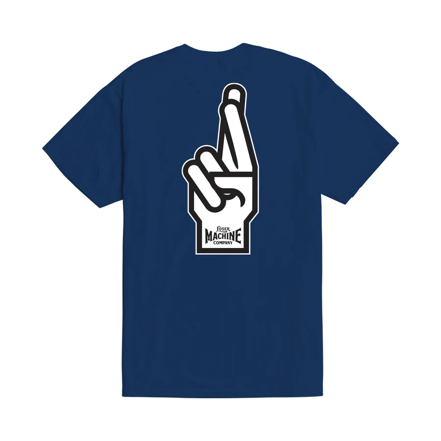 Loser Machine Co - Good Luck Fingers Stock Tee