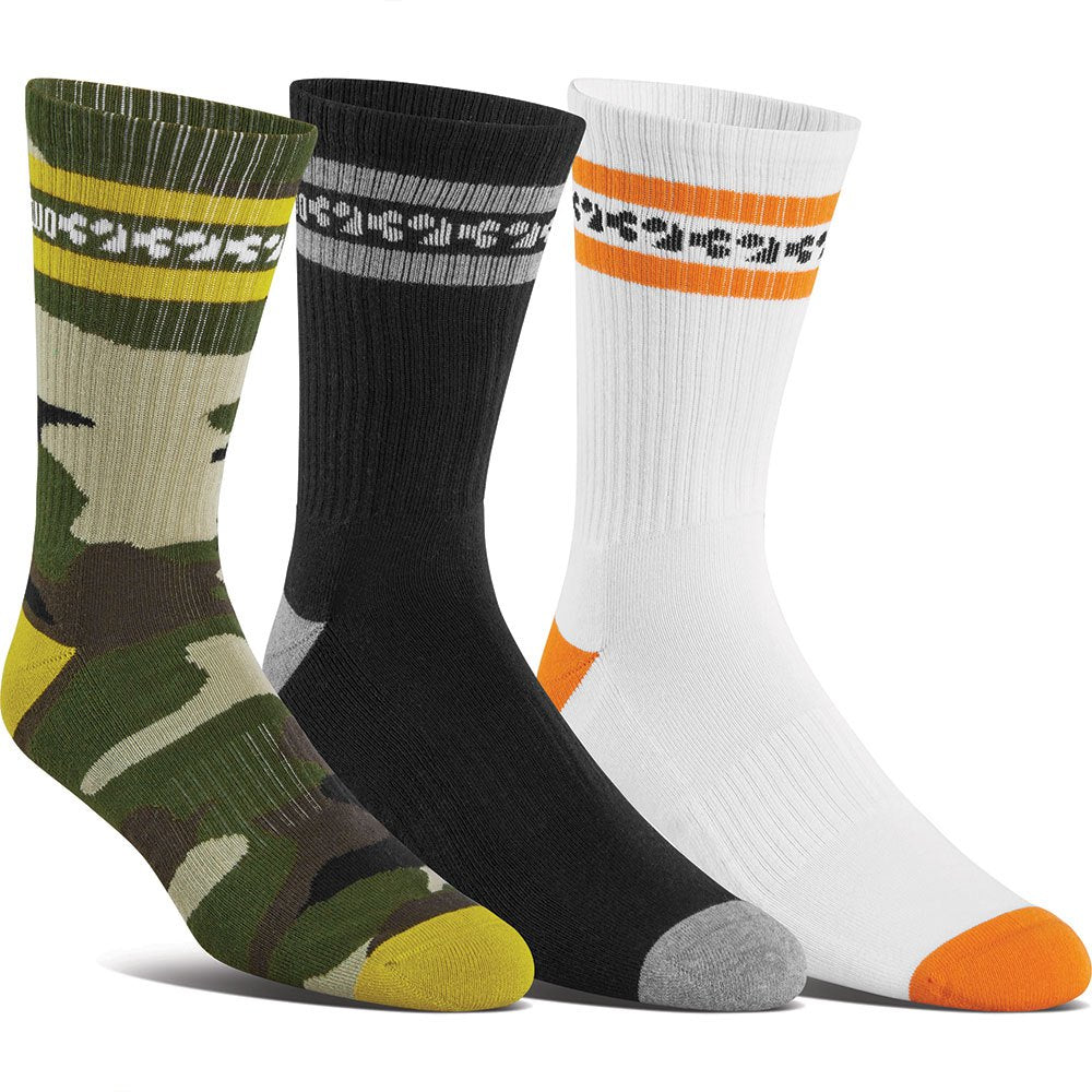 thirtytwo - Rest Stop Crew Socks 3pk