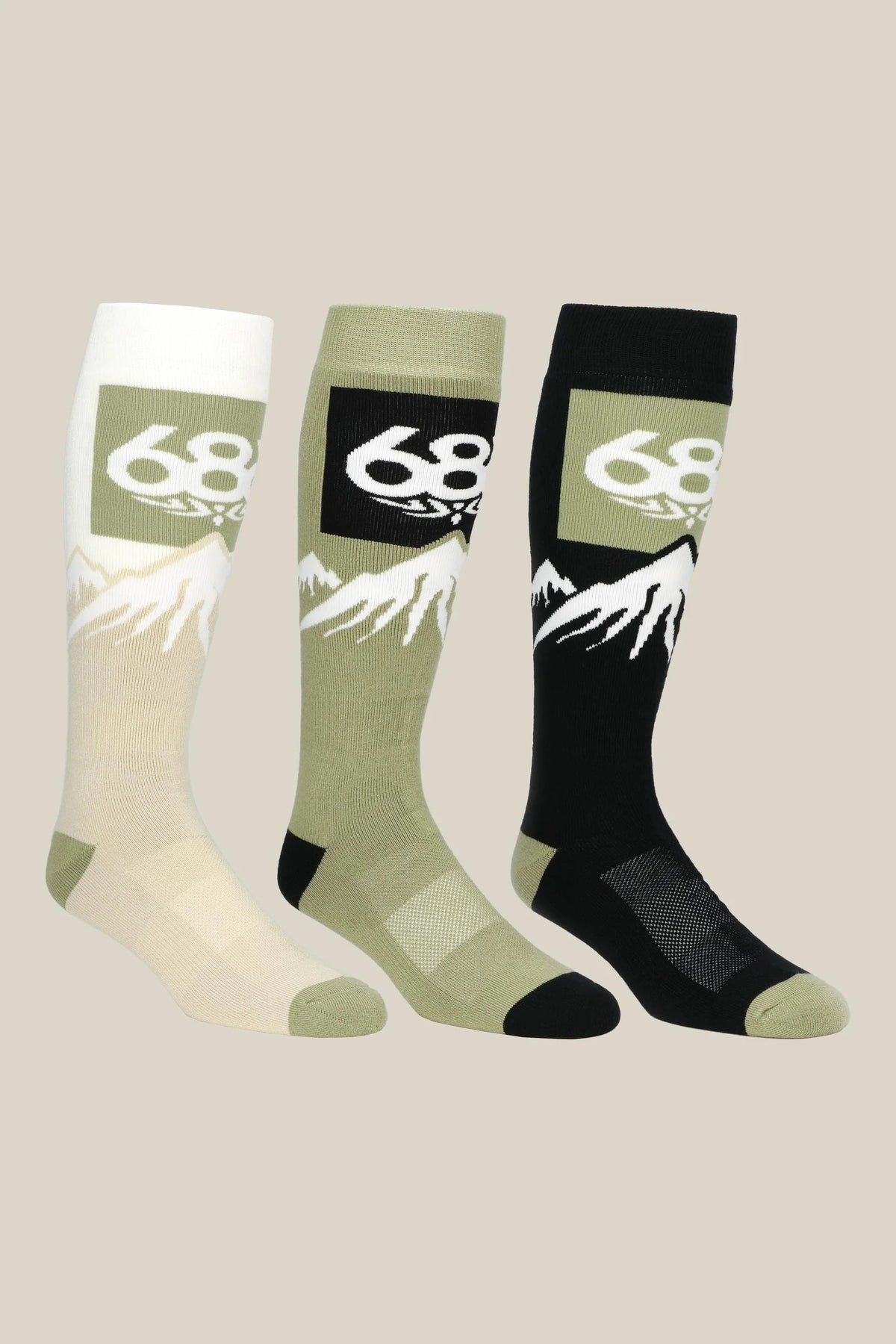 686 - Men’s Snow Cap Sock 3-Pack