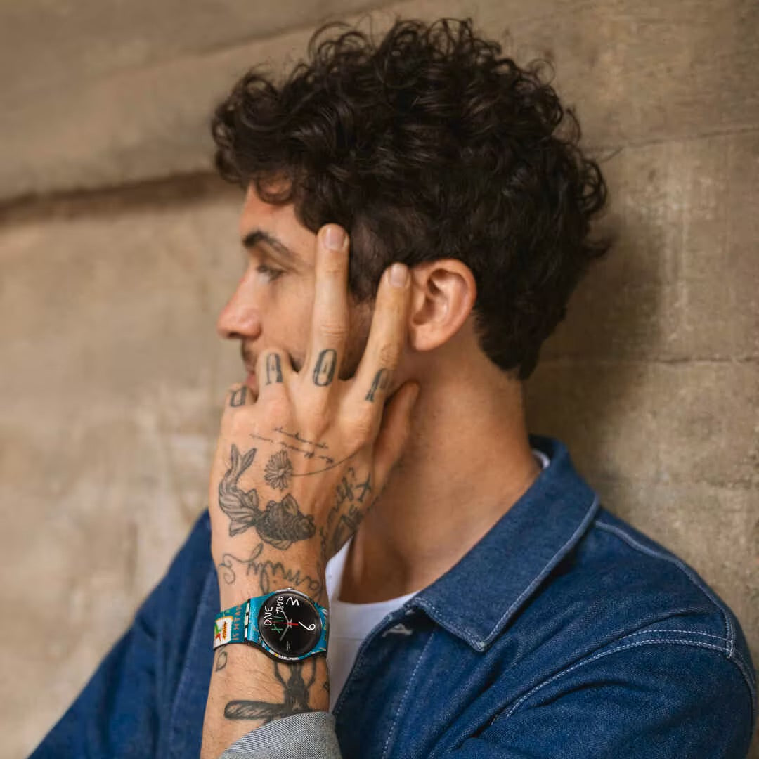 Swatch - Ishtar by Jean-Michel Basquiat