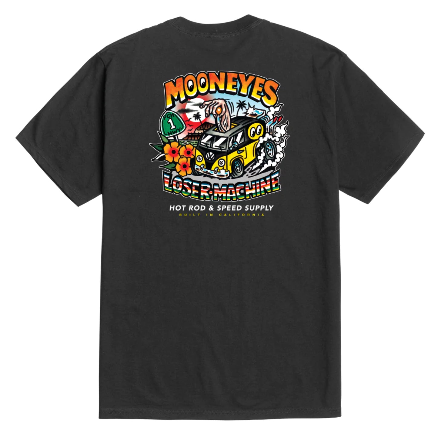 Loser Machine Co - LMC x Mooneyes Pacific Coast Highway Stock Tee