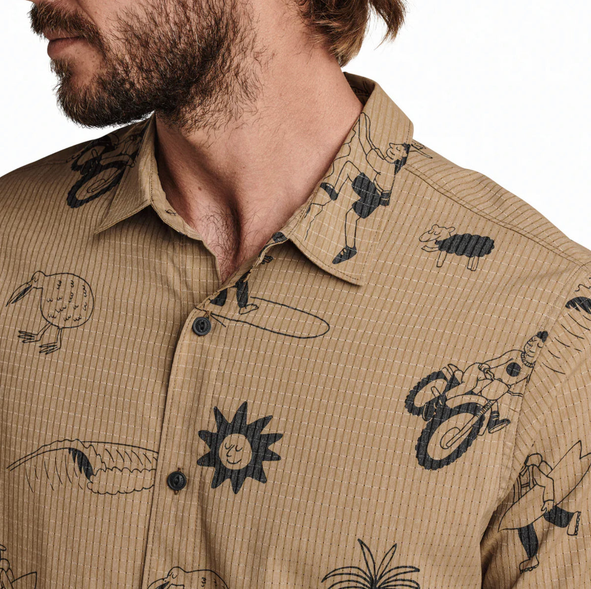 Roark - Bless Up Breathable Stretch Shirt
