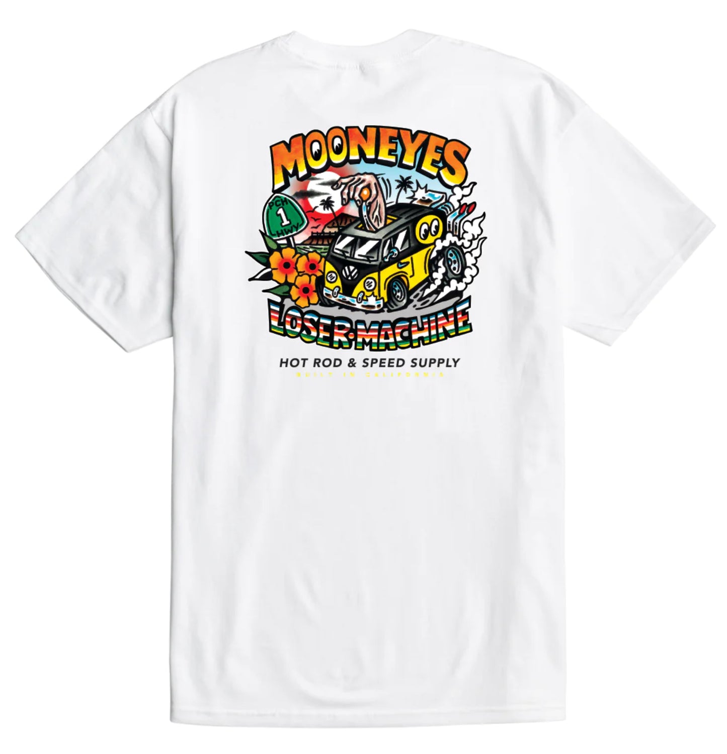 Loser Machine Co - LMC x Mooneyes Pacific Coast Highway Stock Tee