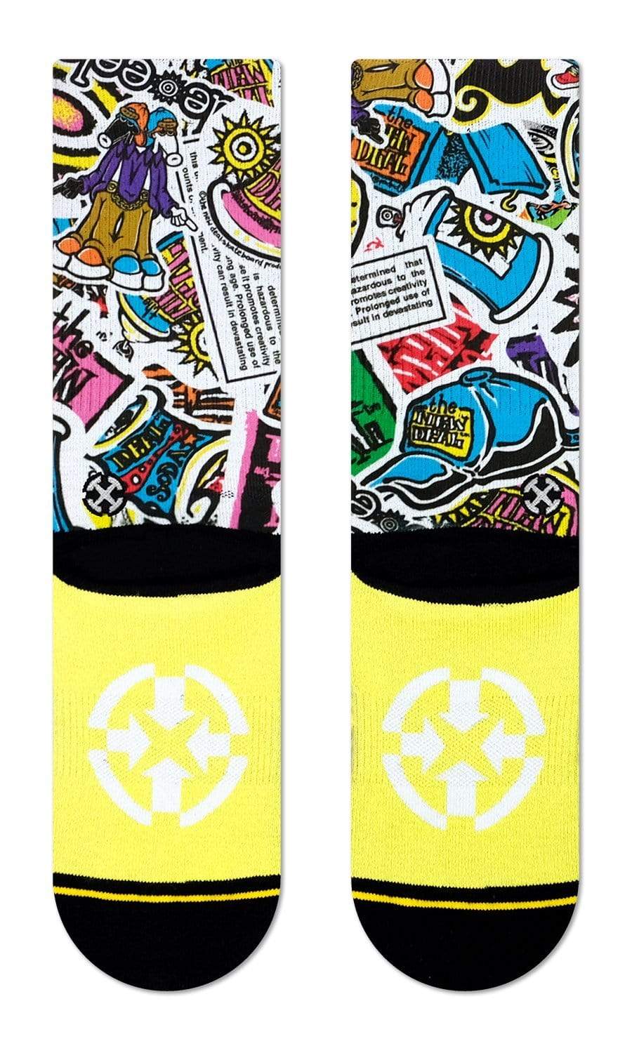 Merge 4 - New Deal Sticker Pack Socks