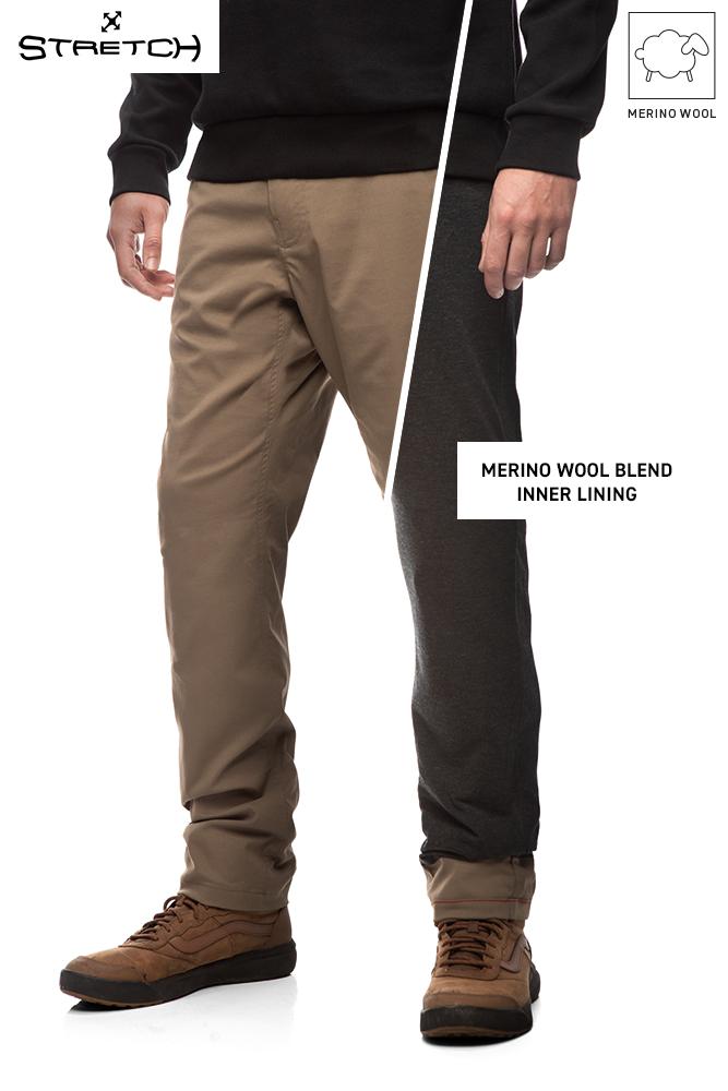 686 - Men's Everywhere Merino Lined Pant - Slim Fit