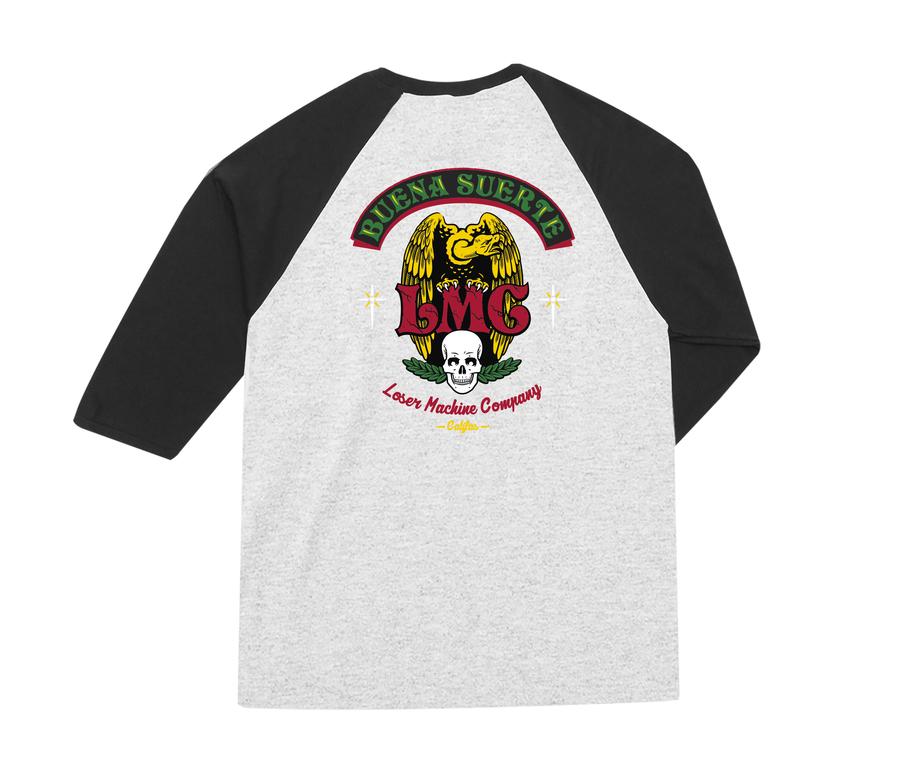 Loser Machine Co - Beuna Suerte Stock Raglan Tee