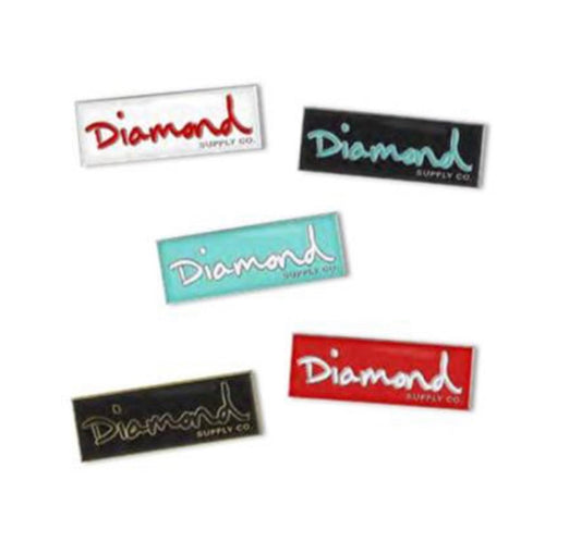 Diamond - OG Script Enamel Label Pin