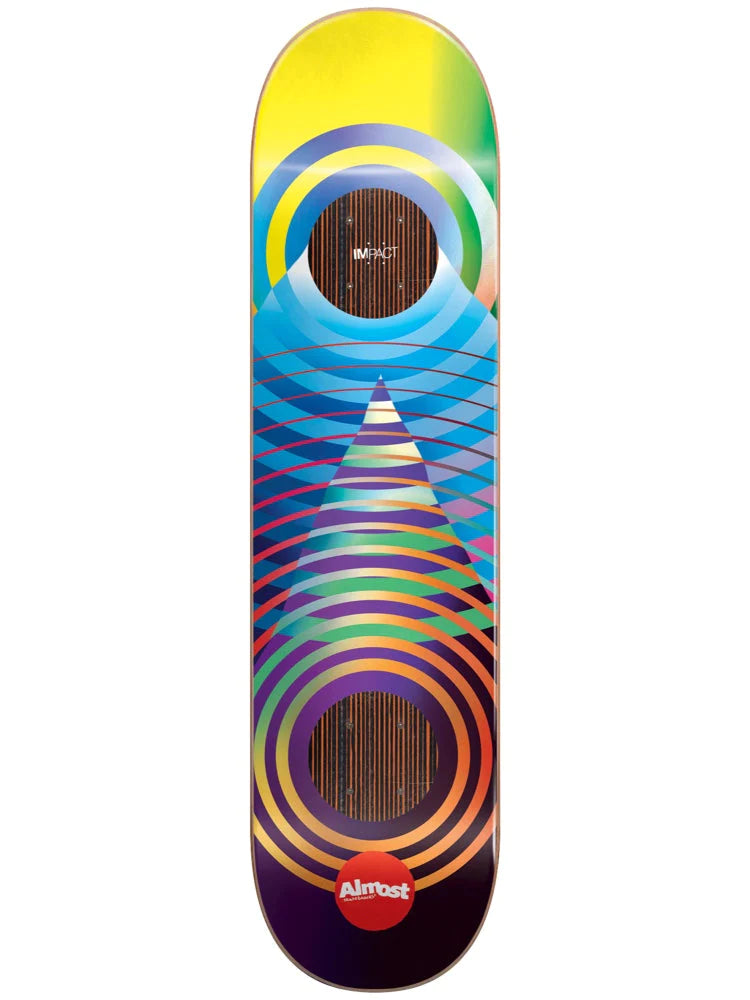 Almost Skateboards - New Pro Gradient Cuts Impact Deck