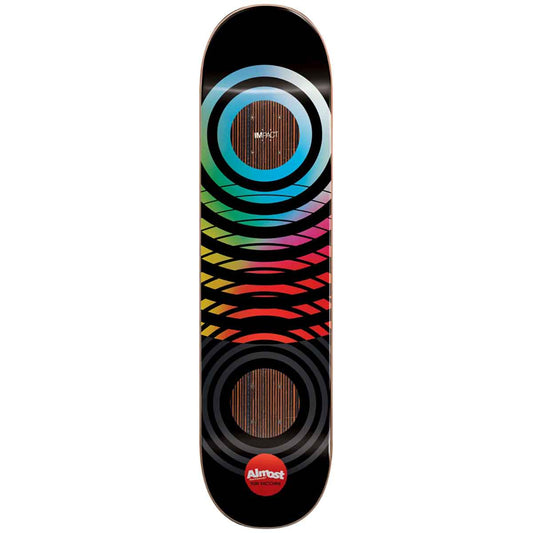 Almost Skateboards - Yuri Black Blur Impact Deck