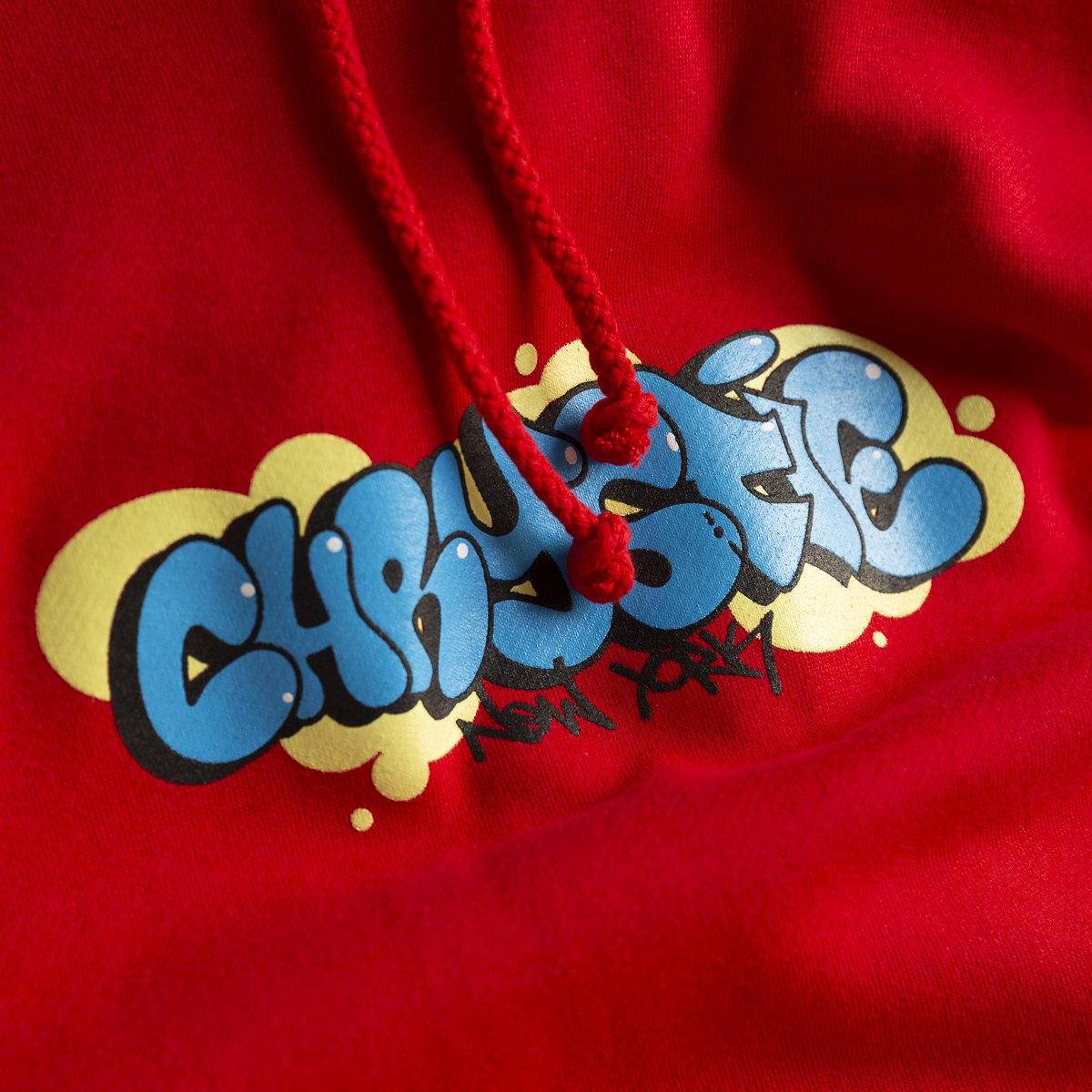Chrystie NYC - Bubble Graffiti Logo Hoodie