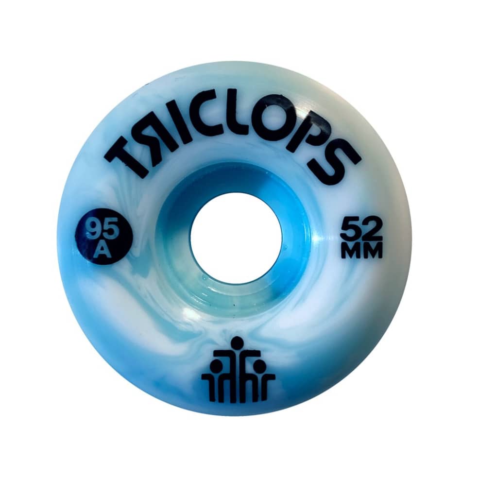 Darkroom Triclops Skateboard Wheels - Blue Marbles
