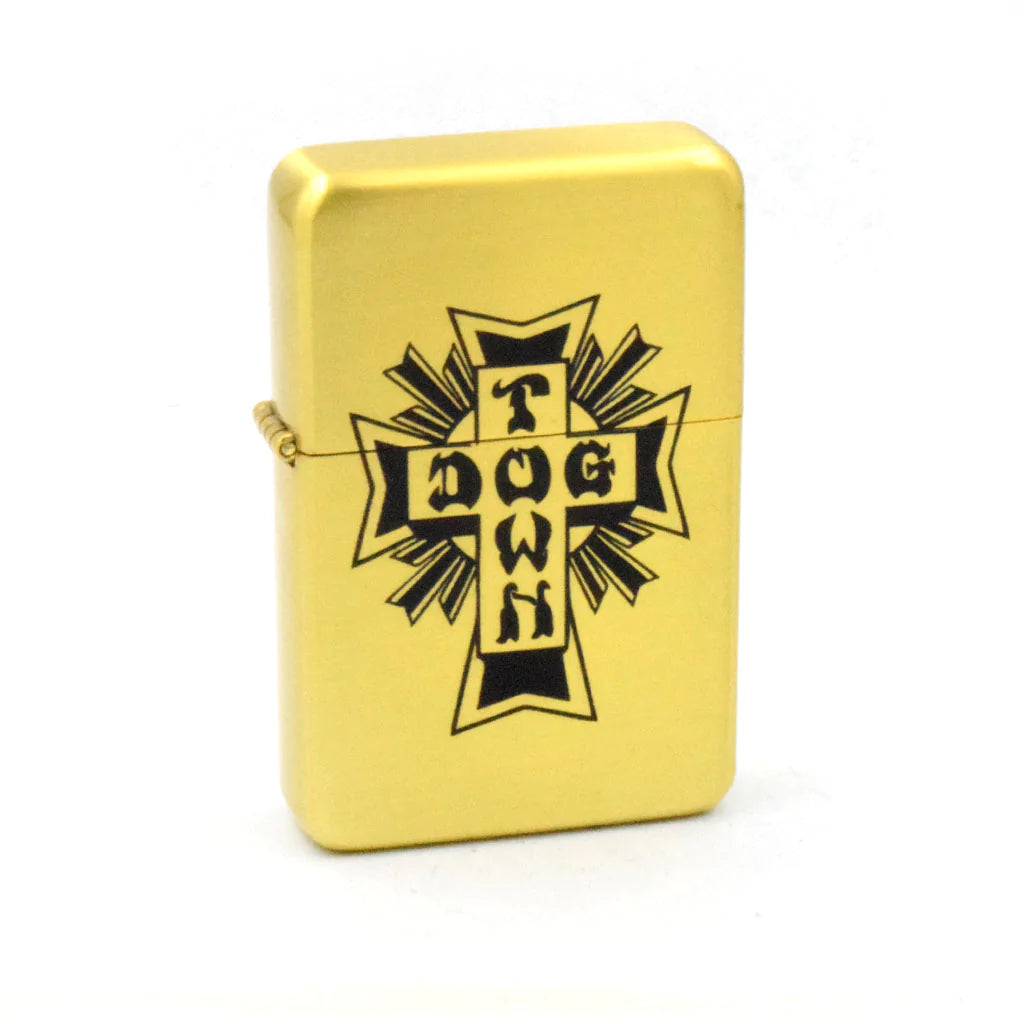Dogtown Skateboards - Dogtown Cross Logo Flip Top Metal Lighter