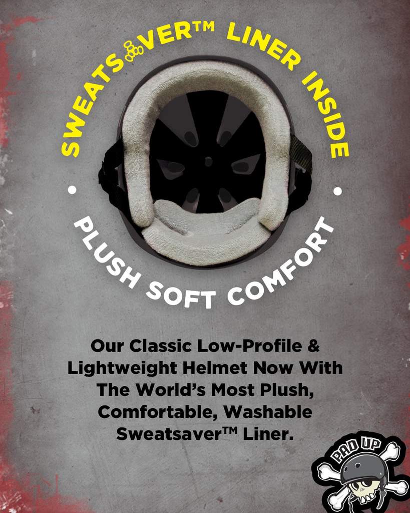 187 Killer Pads Pro Skate Helmet w/Sweatsaver Liner