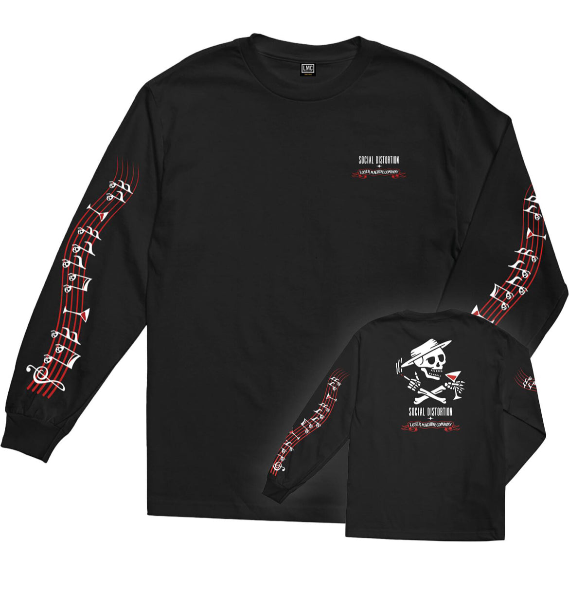Loser Machine Co - Social Distortion Music Man Stock Longsleeve Shirt