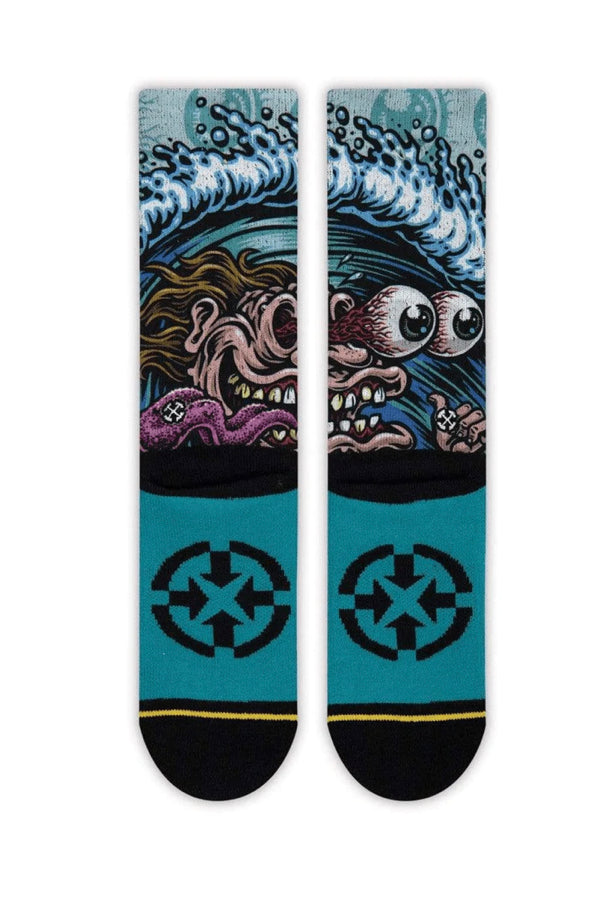 Merge 4 - Youth Jimbo Surf Freak Socks