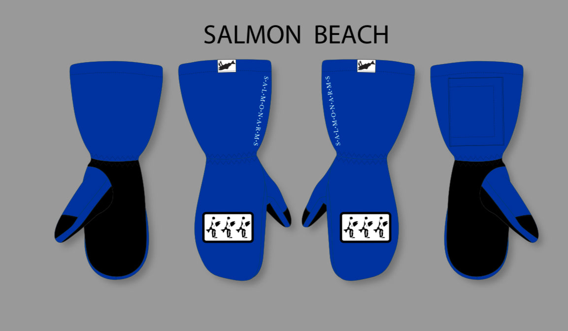 Salmon Arms - Retro Mitts - Salmon Beach
