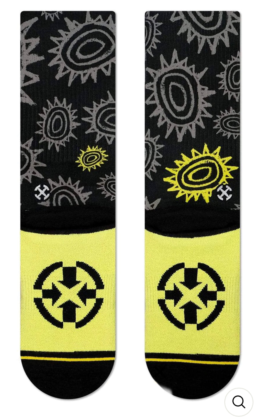 Merge 4 - New Deal Sun Pattern Socks