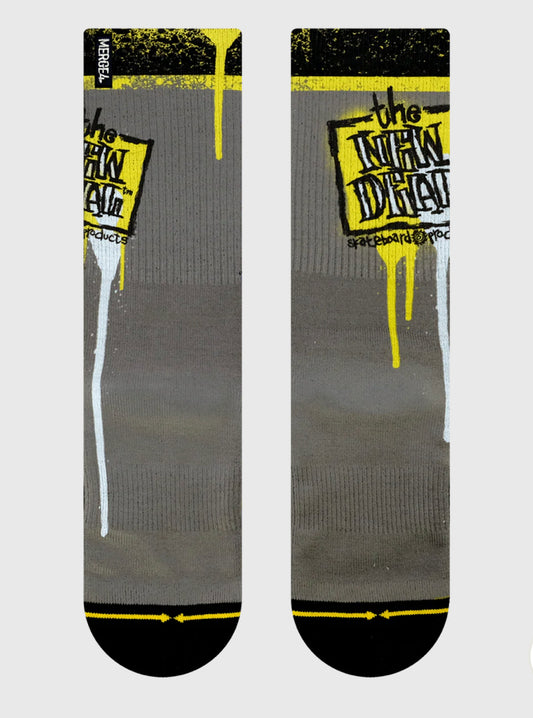 Merge 4 - New Deal Napkin Logo Socks