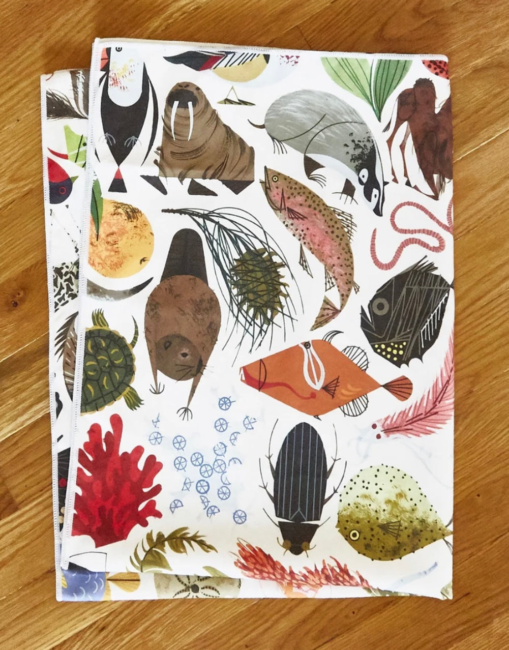 Habitat - Charley Harper Tree of Life Yoga Towel