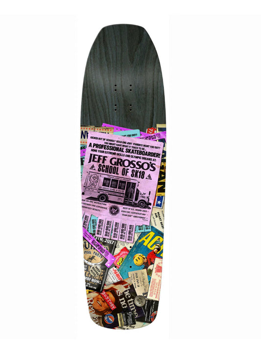 Anti Hero - Grosso One-Off 'School of SK-18' Shaped Deck