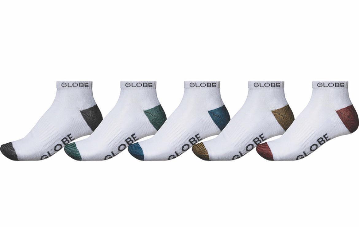 Globe Shoes - Ingles Ankle Sock - 5 pack