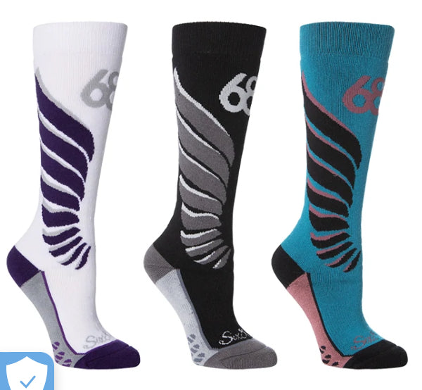 686 - Womens Libert’A Snow Socks - 3 pack