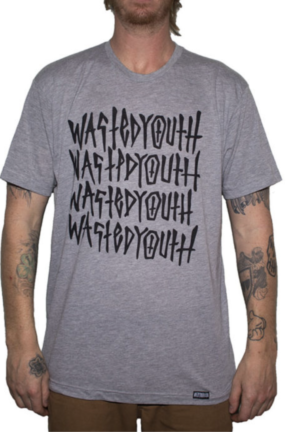 Wasted Youth - Quad Stack Tee