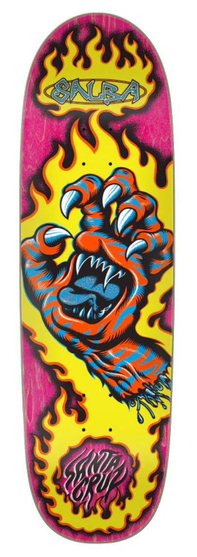Santa Cruz - Shaped Salba Tiger Hand Deck