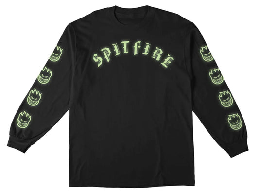 Spitfire - Old E Bighead Sleeve Glow Longsleeve Shirt