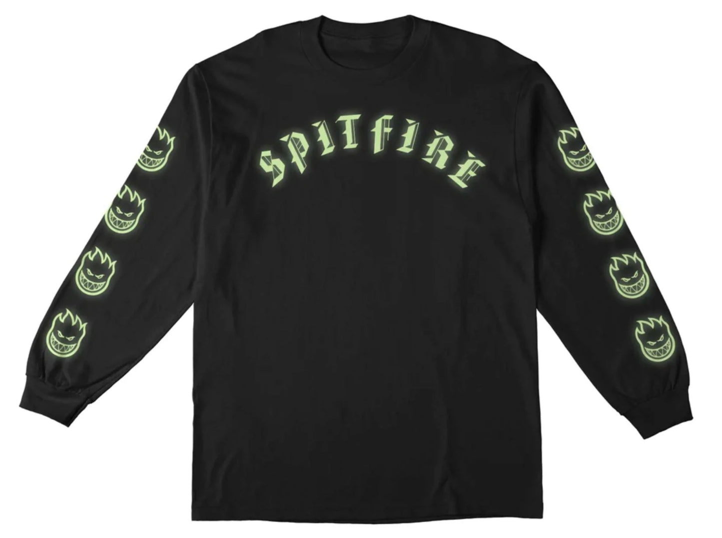 Spitfire - Old E Bighead Sleeve Glow Longsleeve Shirt