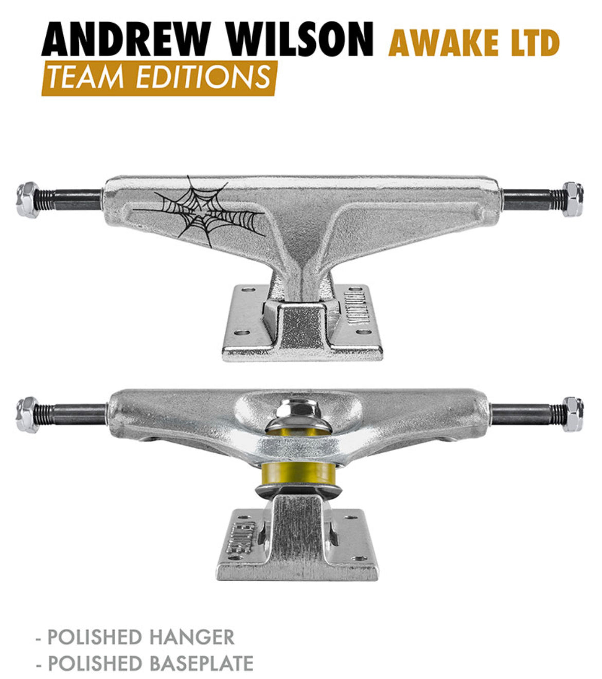 Venture Trucks - Andrew Wilson Awake Ltd. Team Editions